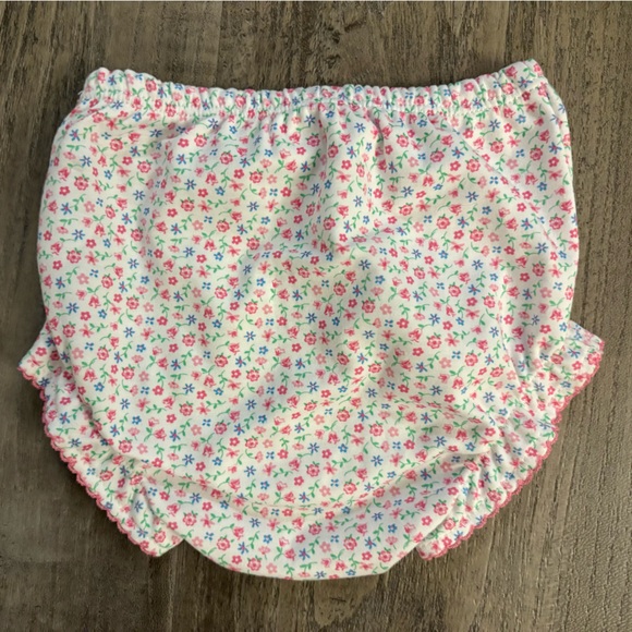 Kissy Kissy Pima Cotton Smocked Bubble Dress & Bloomer Set 0–3M Floral - Picture 5 of 15